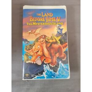 The Land Before Time V The Mysterious Island VHS